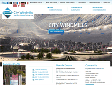 Tablet Screenshot of city-windmills.com